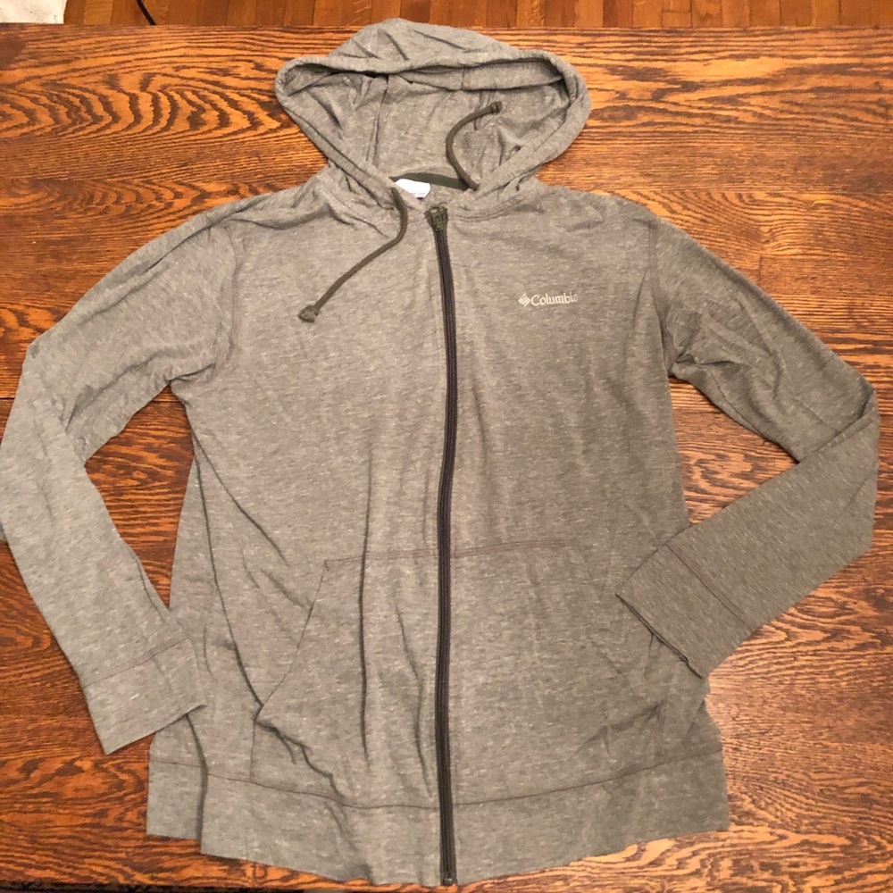 Columbia Zip-Up Hoodie - Sz. M